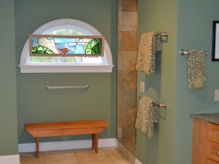 Elegant larger master bath