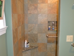 Elegant larger master bath