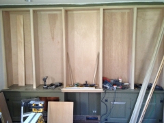 The new library in its infancy
