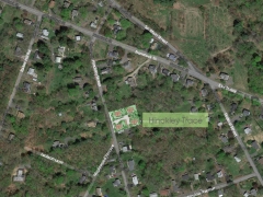 Hinckley Trace site with proximal streets