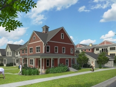 North view rendering