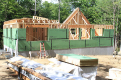 VT Ski Home - During Construction
