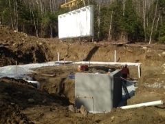 foundation walls arrive